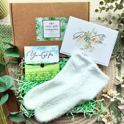 Get Well Soon - Socks Bundle Gift Box | Cosy Gift Co