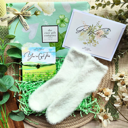 Get Well Soon - Socks Bundle Gift Box | Cosy Gift Co
