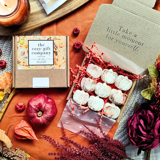 Handmade Vegan Soy Wax Melts - Pumpkin Spiced Latte | Cosy Gift Co