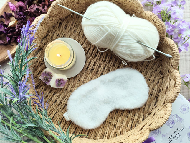 Fluffy Sleep Mask, Socks And Cuddle Sheep Gift Box