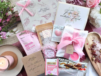 Pretty In Pink "Small" Pamper Hamper Gift Box