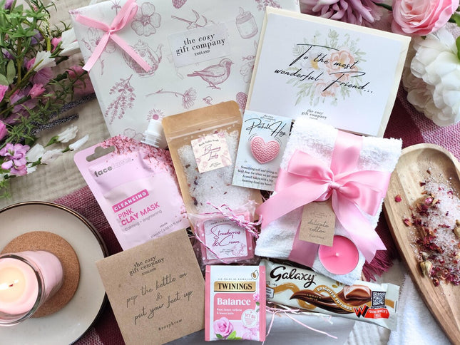 Pretty In Pink "Small" Pamper Hamper Gift Box
