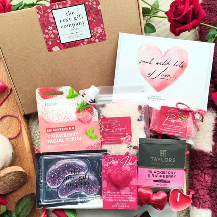 Wrapped In Love - Love Pamper Hamper Gift Box | Cosy Gift Co