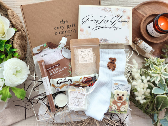 Neutral New Mum "Small" Pamper Hamper Gift Box