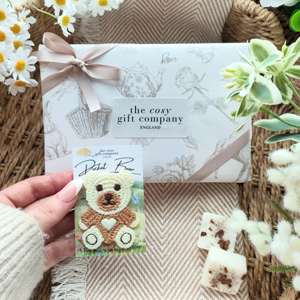 Teddy Socks & Pocket Teddy Keepsake Gift Box